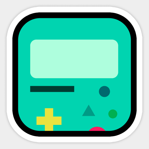 BMO FLAT ICONO CUADRADO Sticker by NahumI